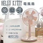 【HELLO KITTY】電風扇-12吋立扇 KT-828(台灣製造 色澤獨特 安檢通過)