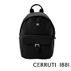 【Cerruti 1881】限量2折 義大利頂級後背包 全新專櫃展示品(黑色 CEZA06658N)