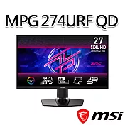 msi微星 MPG 274URF QD 27吋 電競螢幕