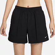 NIKE AS W NSW ESSNTL MR 5IN WVN SHR 女休閒短褲-黑-FV6623010 XS 黑色