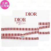Dior迪奧 蔚藍海岸時尚手環*2(公司貨) #紅