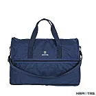 【HAPI+TAS】日本原廠授權 摺疊旅行袋 (大)- 霧面深藍