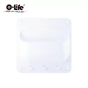 【O-Life】壁掛式牆面收納盒E款(居家收納 環境裝飾 多款模組) 白色