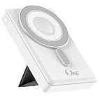 O-ONE MAG 無線磁吸行動電源10000mAh (珍珠白)
