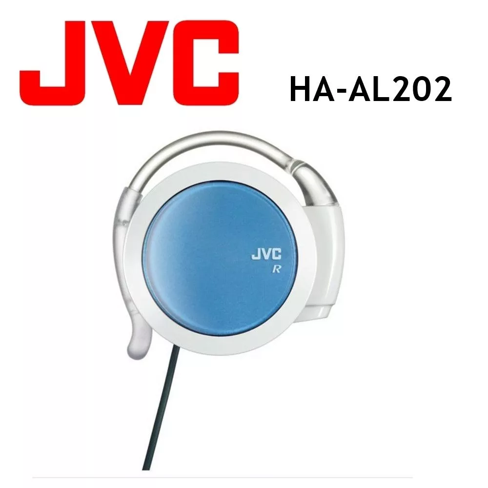 JVC HP-AL202 單收線耳掛式耳機 音質好 配戴最舒適 保固一年 5色 藍白