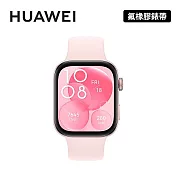 【預購送千元耳機豪禮】HUAWEI Watch Fit 3 1.82吋智慧手環 氟橡膠錶帶款  星雲粉