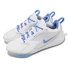 Nike 排球鞋 Air Zoom HyperAce 3 女鞋 男鞋 白 水藍 緩衝 室內運動 羽排鞋 運動鞋 FQ7074-103