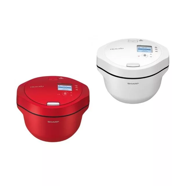 SHARP 夏普 HEALSIO 2.4L智慧攪拌零水鍋 KN-V24AT 白