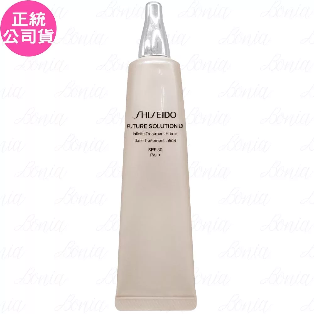 SHISEIDO資生堂 時空琉璃LX極上御藏珍珠光持妝乳SPF30 PA++,40ml容量,為臉部設計的飾底乳,適用各種肌膚。具有持妝效果與珍珠光澤,提供輕盈貼膚的妝前底妝,並具備防曬功能SPF30 PA++。為國內專櫃公司貨,品質保證。 SHISEIDO資生堂 時空琉璃 LX 極上御藏珍珠光持妝乳
