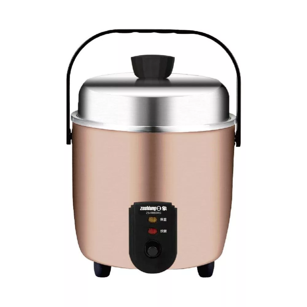 【日象】輕巧煮3人份不鏽鋼電鍋(玫瑰金) ZS-RM03RG