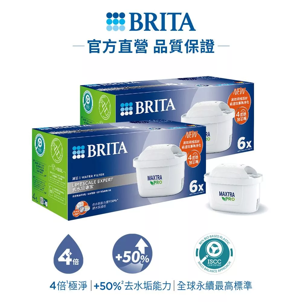 【德國BRITA】MXPro 濾芯-去水垢專家 12入