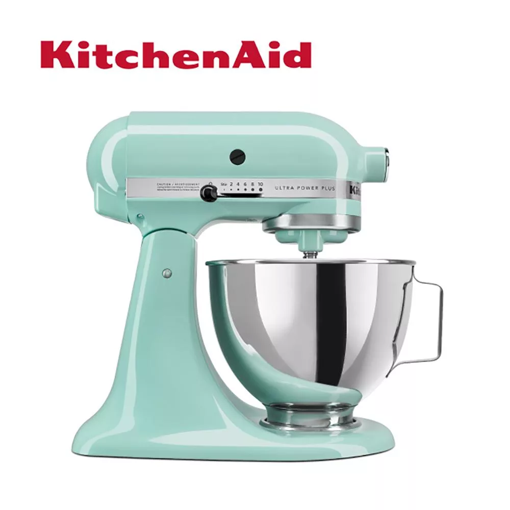 【KitchenAid】4.8公升/5Q桌上型攪拌機 3KSM150PSTAQ(湖水藍)