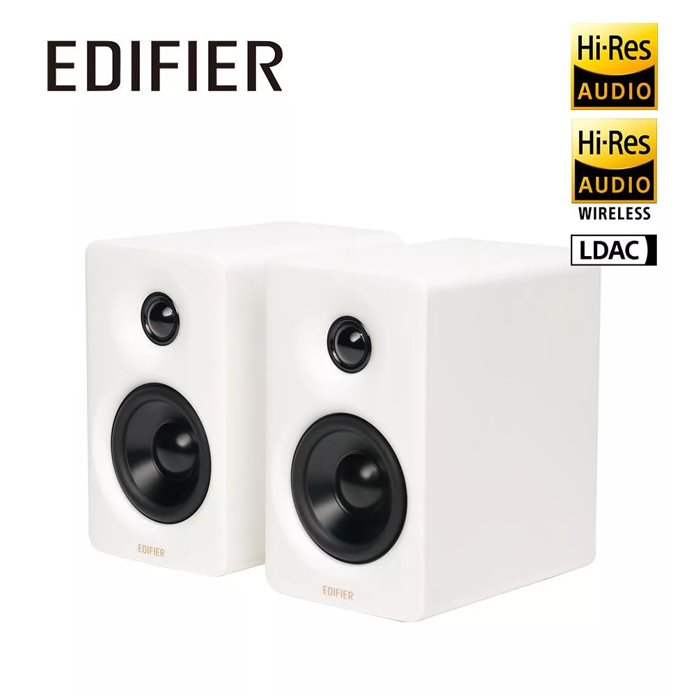 EDIFIER M60 2.0 藍牙喇叭 皓月白