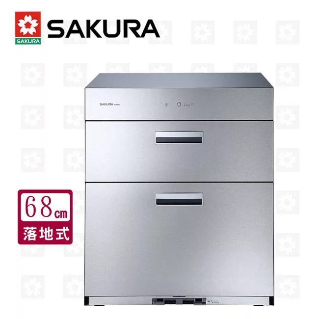 【SAKURA 櫻花】全平面落地式烘碗機68cm(Q7692)北北基以外縣市另外付安裝費