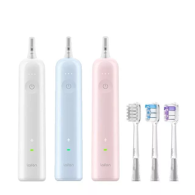 Laifen 徠芬 WAVE 掃震電動牙刷 三色 符合貝氏刷牙法乾淨高效率 光感白