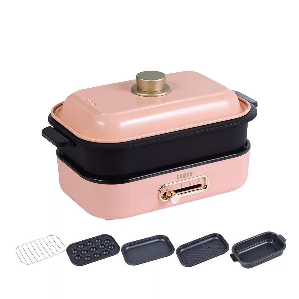 【SAMPO 聲寶】百變煮廚電烤盤 TG-NC80C