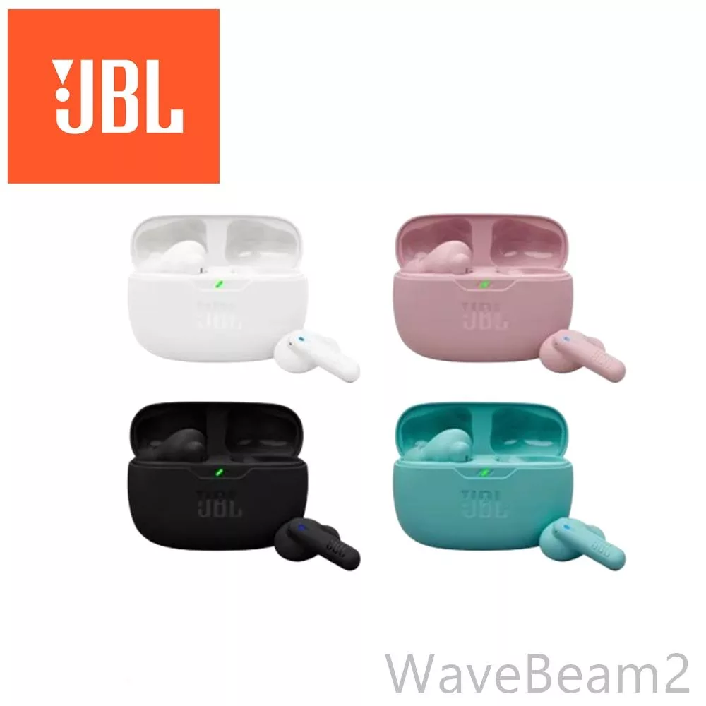JBL Wave Beam 2 真無線降噪藍牙耳機 4色 公司貨保固一年 藍色
