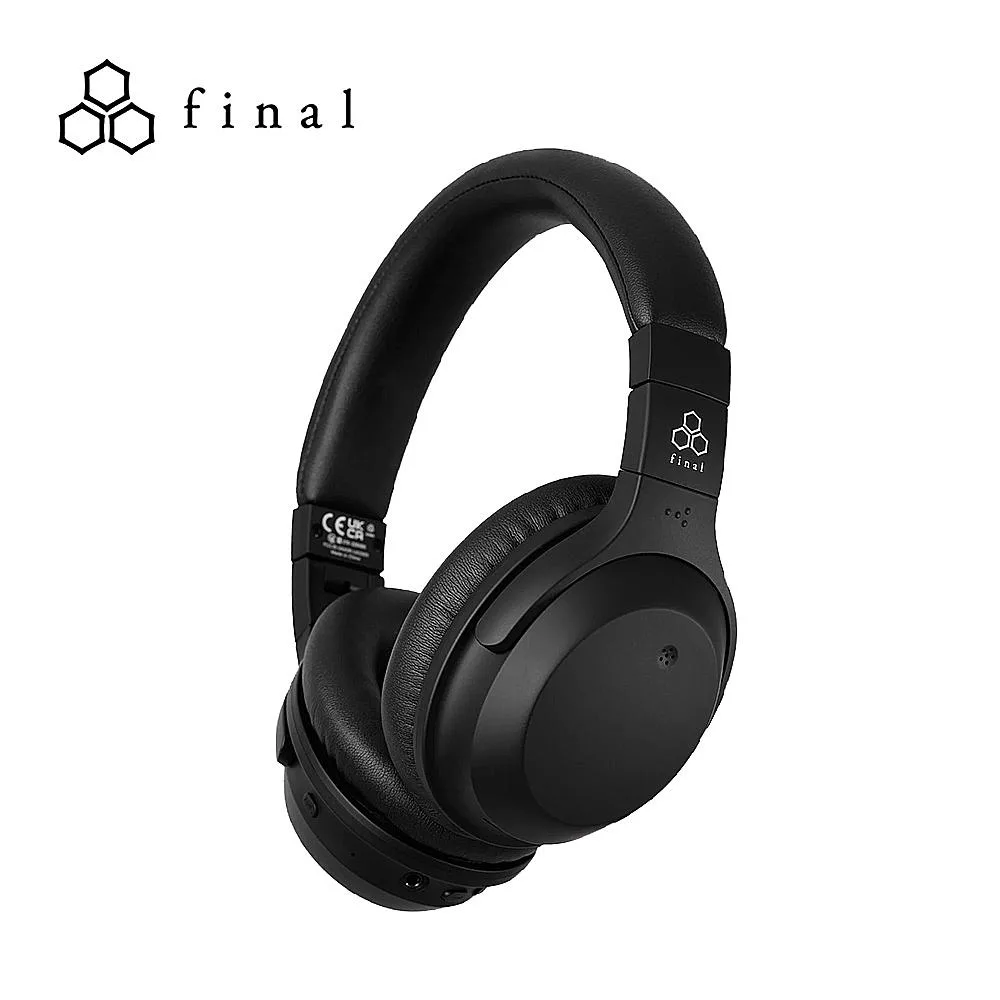 日本 Final UX2000 藍牙降噪耳罩式耳機 無 黑色