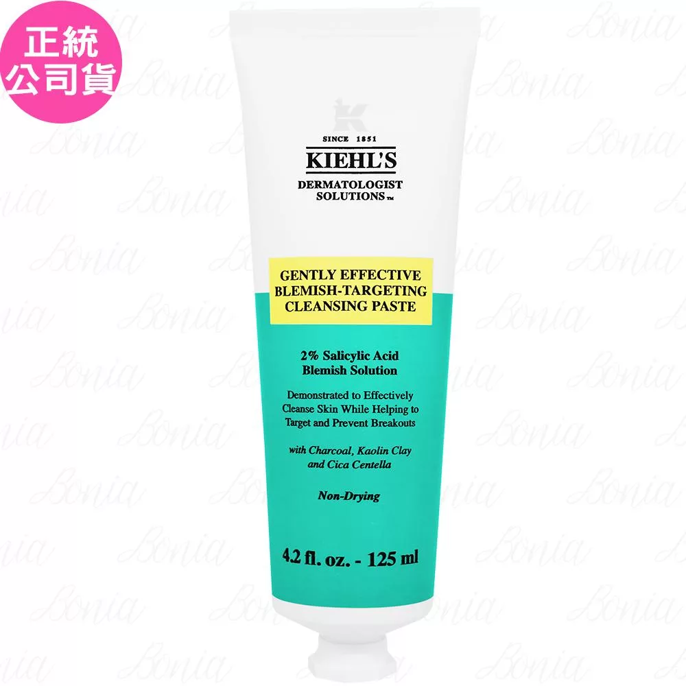 Kiehls契爾氏 2%水楊酸三合一淨痘潔膚乳,專為臉部與眼部設計,適合各種膚質使用。含2%水楊酸成分,有效疏通毛孔、減少痘痘與黑頭,同時具備潔膚與保濕功效。為國內專櫃公司貨,品質有保障,儲存期限為3年,請詳見產品包裝標示。 Kiehls契爾氏 水楊酸三合一淨痘潔膚乳