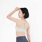 【Mukasa】LISSOM 交叉美背運動內衣 - 秋香綠 - MUK-24001 S 秋香綠