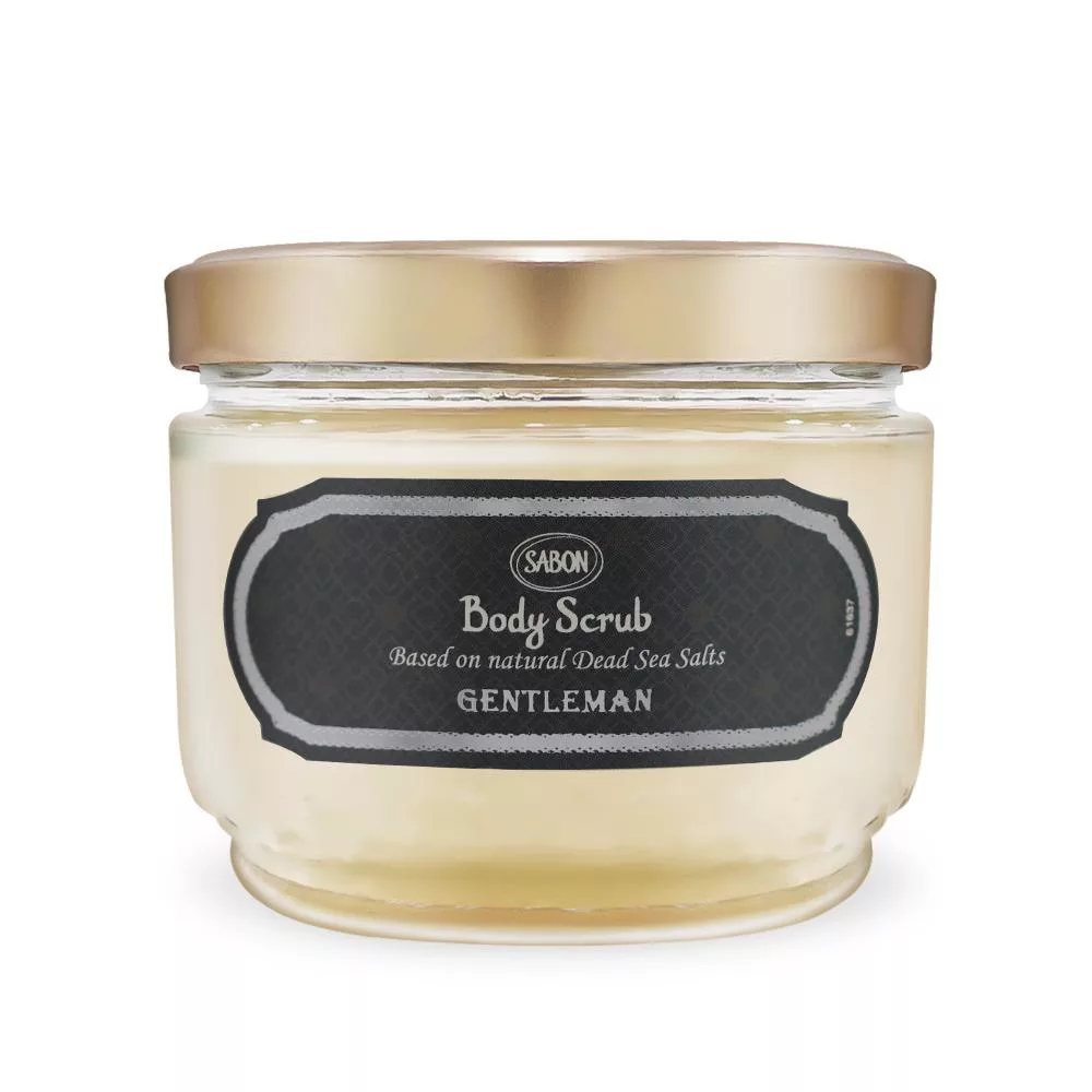 SABON 紳士身體磨砂膏(600g)-新版-國際航空版