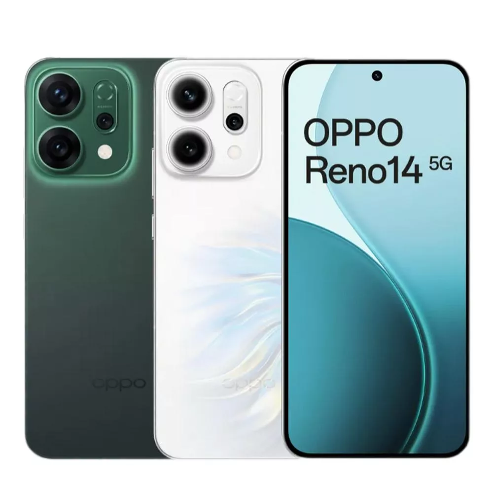 OPPO Reno14 (12G/256G) AI大螢幕5G智慧機※送支架+內附保護殼※ 綠