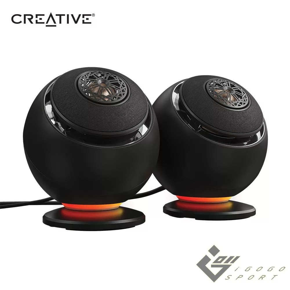 Creative Pebble Nova 2.0 聲道桌上型無線藍牙喇叭 黑色