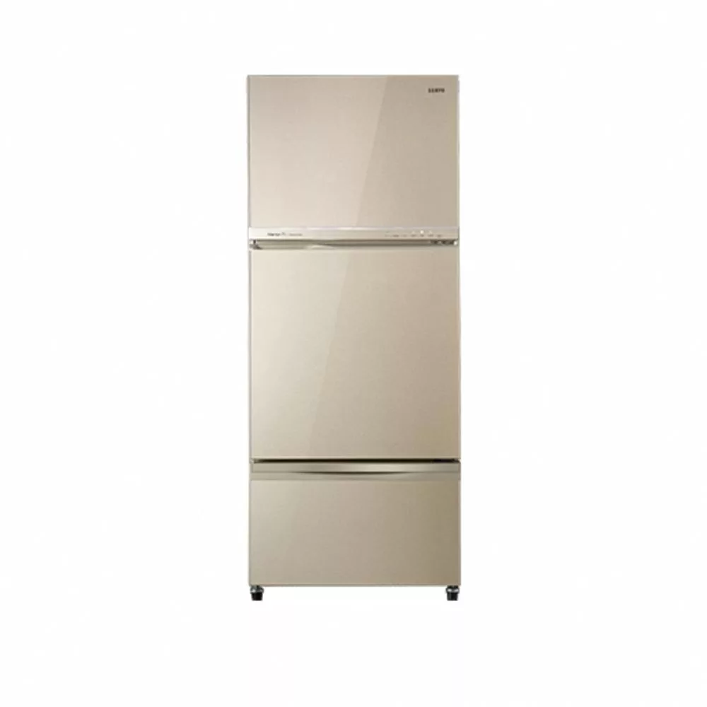 SAMPO聲寶605公升玻璃三門變頻冰箱 SR-C61GDV(Y8)