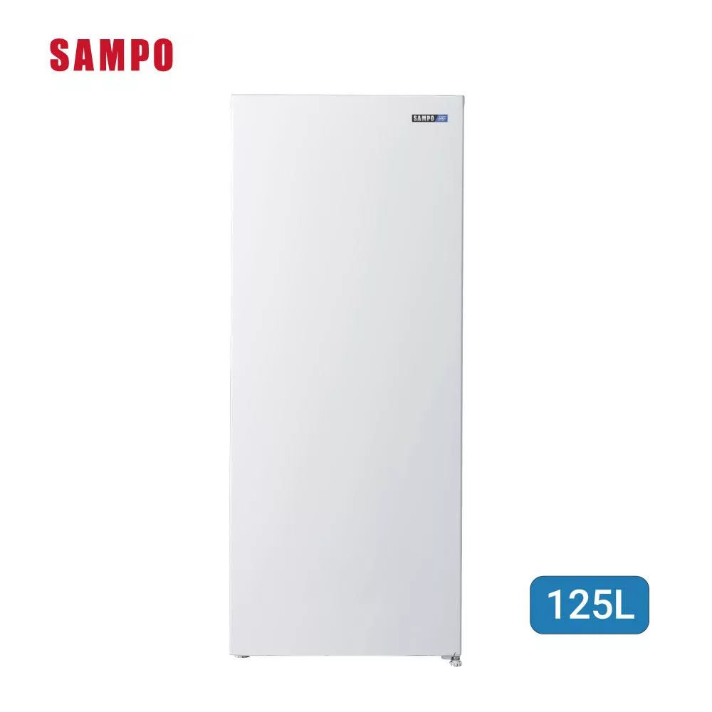 【SAMPO聲寶】125公升變頻無霜直立式冷凍櫃 SRF-125FD ✔送基本安裝✔舊機回收