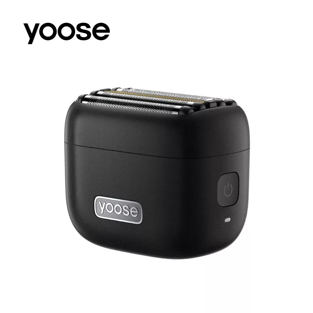 【 yoose 有色】 MINI 5 隨身五刀頭往復式刮鬍刀 曜石黑