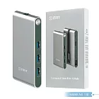 Samsung三星 原廠公司貨 ITFIT Type C 8合1 多功能轉接器 ITAC17 (盒裝) 銀+綠