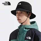 The North Face HORIZON BUCKET HAT - AP 男女 防曬漁夫帽-NF0A8DH1KX7 L-XL 黑色