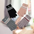 比得兔雪花刺繡成人觸控手套-22cm-GL8631-2雙