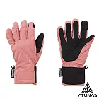 【ATUNAS 歐都納】中性款防水保暖手套A1AG2502N- S 玫瑰粉