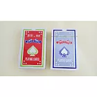 皇家迷你 868撲克牌 紅、藍 24打 /件 藍色