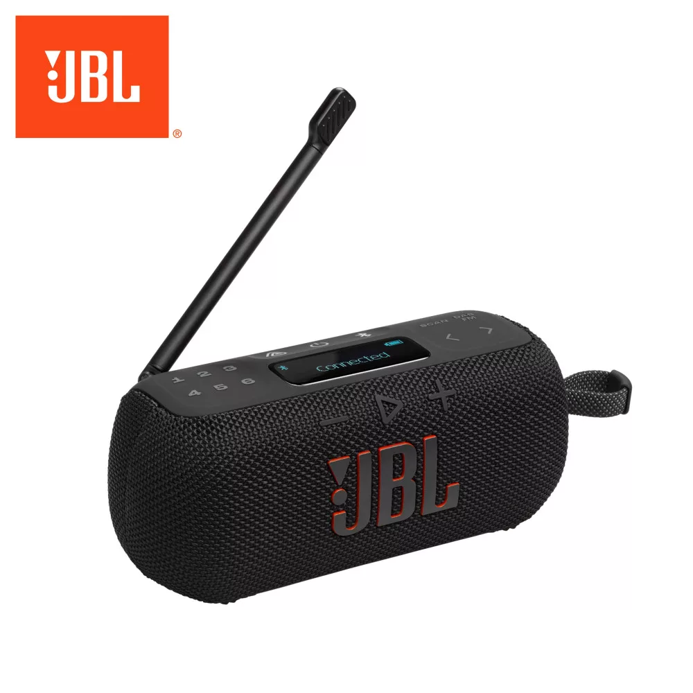 JBL TUNER 3 可攜式收音機藍牙喇叭 黑色