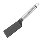 《tescoma》Grandchef不沾尼龍窄鍋鏟(灰27.5cm) | 不沾鍋鏟 煎餅鏟 窄邊平煎鏟 可麗餅鍋鏟