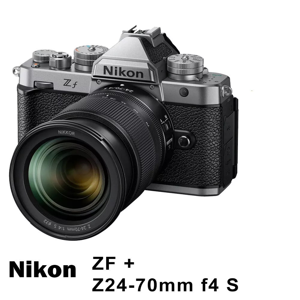 NIKON ZF+Z24-70mm f4 全片幅微單眼*(平行輸入)~送大吹球+細纖維拭鏡布+極細毛刷+數位清潔液組 無 S