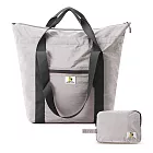 Seoul house 輕量旅行加大托特包- 淺灰色