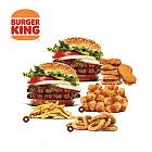 (電子票) 限時59折↘漢堡王 雙層小華堡派對餐 喜客券【受託代銷】