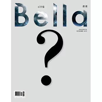 Bella儂儂 11月號/2019 第426期 獨家版